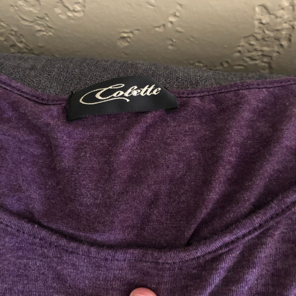Purple blouse